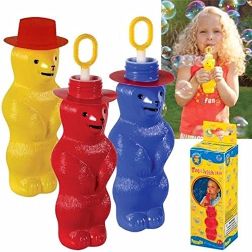 Pustefix Bubble Bear Oral Motor Speech Therapy Special Needs Outdoor Play (Red)