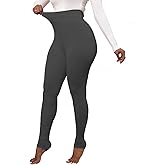 Yyibsones Women Winter Warm Leggings Elastic Thick Velvet Thermal Legging Pants Fleece Lined Tights