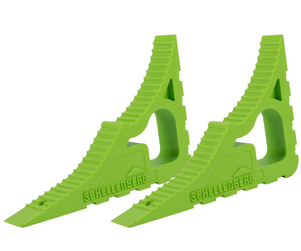 Schellenberg 66363 Window Stopper Door Stop Twin Pack, Green
