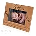 KATE POSH Baby Engraved Wood Picture Frame - Sometimes The Smallest Things take up The Most Room in Your Heart - Winnie The Pooh Sonogram Picture Frame, New Mom, New Dad (3 1/2 x 5 - Baby)