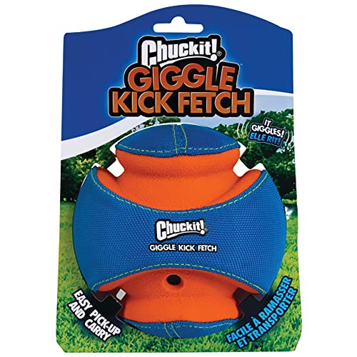 ChuckIt! Kick Fetch Dog Toy Ball With Giggle Sounds, Small Pricepulse