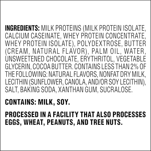 ATKINS CHOCOLATE CHIP PROTEIN COOKIE, PROTEIN DESSERT, RICH IN FIBER, 3G NET CARB, 1G SUGAR, KETO FRIENDLY, 4 COUNT