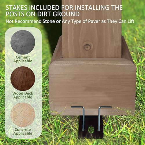 MUPATER 8' x 5' Wooden Grill Gazebo Review: Cedar Frame with Metal Roof and Drainage image 22