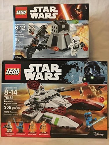 LEGO Star Wars Republic Fighter Tank &amp; LEGO Star Wars First Order Battle Pack