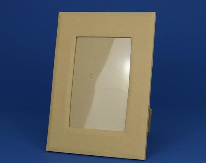 24cm Paper Mache Photo Frame with Rectangular Aperture to Decorate