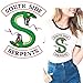 Riverdale Large Southside Serpents Iron on Patches Transfer Paper for DIY Decoration Jacket Hoodie Shirt T-Shirt Clothing (1 Pcs)