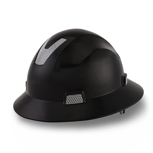 LOHASTAR Full Brim Hard Hat Safety Helmet ANSI Approved OSHA
