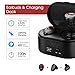 Wireless Earbuds,XIAOWU True Wireless Bluetooth Headphones Mini Sweatproof Sport Headsets In-ear Noise Cancelling with Built-in Mic and Charging Case for iPhone iPad Android Smartphone (1)