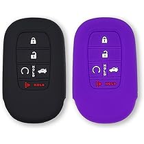 BYZ For Carbon Fiber Style ABS Key Fob Cover, Keychain, Key Case Accessories