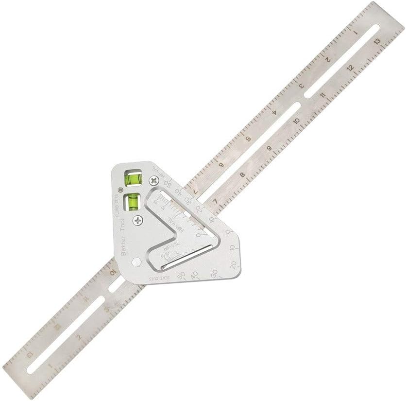 Roof Revolutionizing Carpentry Utensil Multi-Function Measuring Tool Angle Ruler