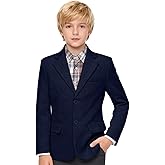 Boys Blazer Suit Sport Coat Formal School Wear Slim Fit Casual Jacket for Kids