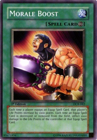 Yu-Gi-Oh! - Morale Boost (DCR-042) - Dark Crisis - Unlimited Edition - Common
