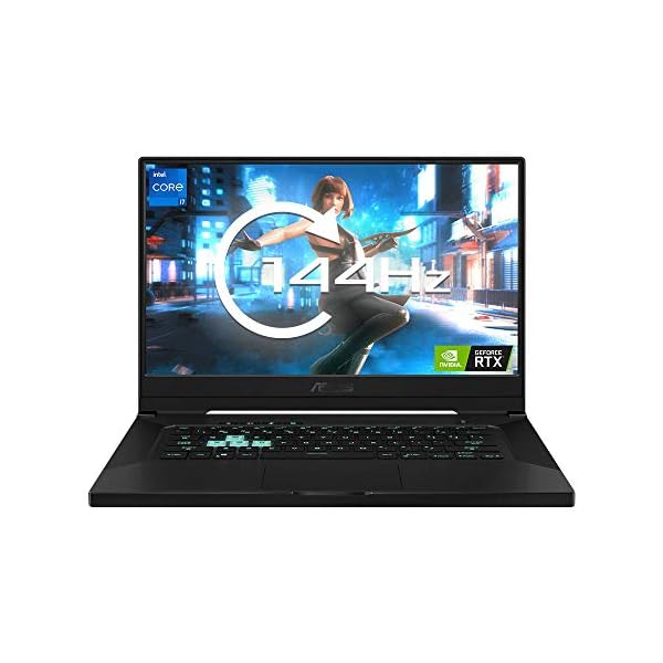 ASUS TUF Dash FX516PR 15.6 Inch Full HD 144 Hz Gaming Laptop (Intel i7-11370H, Nvidia GeForce RTX 3070 8 GB Graphics, 16…
