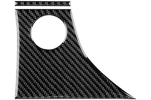 CSBZRKVU Real Soft Carbon Fiber Compatible with Toyota Camry 2018 2019 2020 2021 2022 2023 2024 LHD RHD Car Ignition Start Bu
