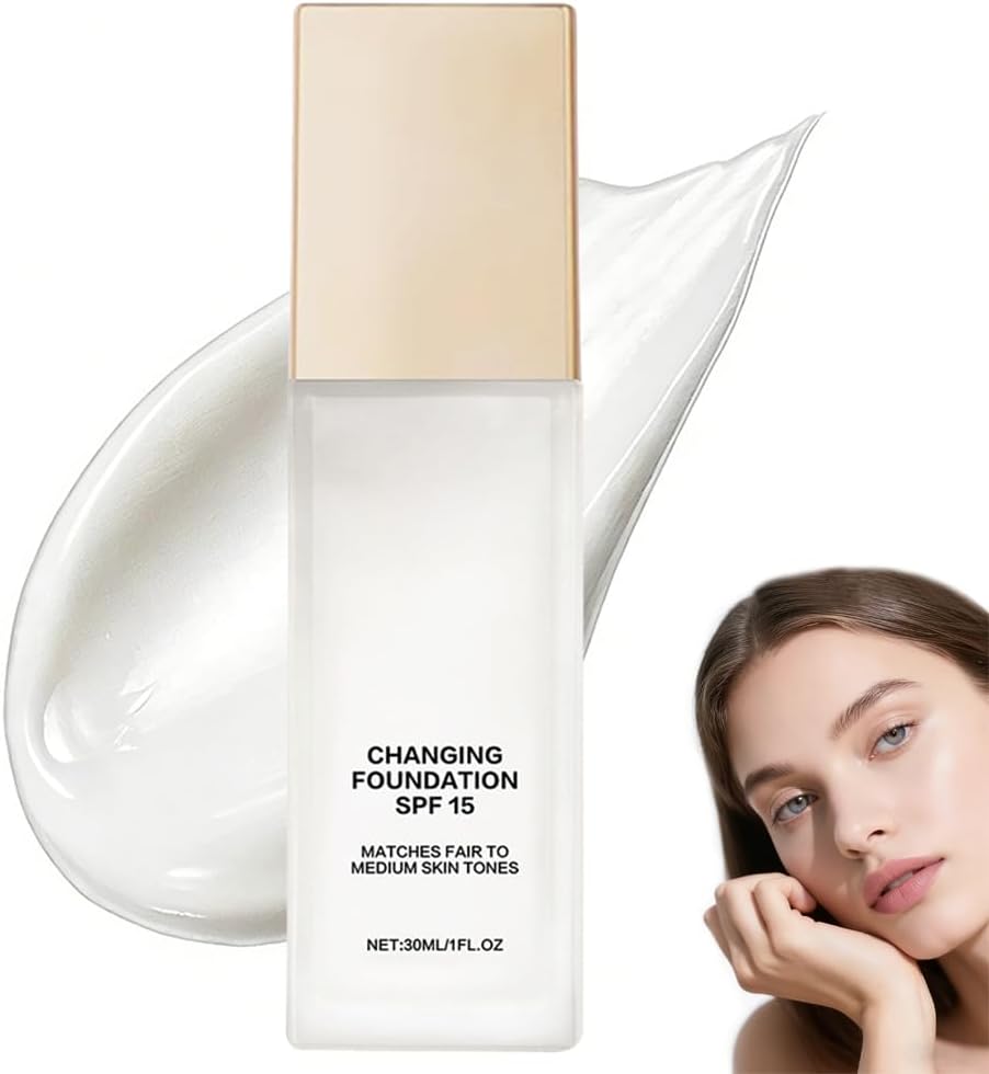 Melya Fond De Teint 50 Ans Et Plus Moisturizing Liquid Foundation Lightweight Natural Finish Long-Lasting Coverage For A Radiant Complexion