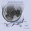 EasyAcc-USB-Desk-Fan-6-inch-Desktop-Silent-Fan-Air-Circulator-2-Speeds-360-Rotation-Brushless-Motor-Noiseless-for-Home-and-Office-Laptop-Notebook-PC-Desk-Table-Fan-Metal-Black EasyAcc USB Desk Fan 6 inch Desktop Silent Fan Air Circulator 2 Speeds 360° Rotation Brushless Motor Noiseless for Home…