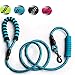 ANKEWAY 6 FT Strong Dog Leash with Comfortable Padded Double Handles and Highly Reflective Threads Anti-Slip Dog Leashes for Medium and Large Dogs