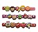 8 Pcs 8 Colors Adjustable Jibbitz Croc Wrist Bracelet Band Party Gifts