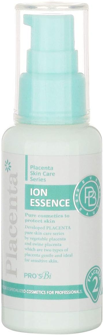 Amazon プロズビ プラセンタ イオン エッセンス 保湿 美容液 60ml セラミド アルブチン フラーレン ヒアルロン酸 配合 乾燥肌 肌荒れ 予防 にも 保湿美容液 イオン導入美容液 スキン 顔 モイスチャー フェイス 大容量 業務用 美顔器用 韓国