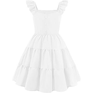 amazon junior casual dresses Amazon.com: KYMIDY Girls Short Sleeve Floral Dress Kids Casual Boho Midi  Dress with Pockets, Orange, 6 Years: Clothing, Shoes & Jewelry