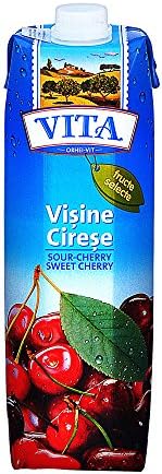 Vita Sour Cherry & Sweet Cherry Juice 1L