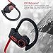 Bluetooth Headphones,Small Target Best Wireless Sports Earphones with Mic IPX7 Waterproof Stable Fit in Ear Earbuds Noise Isolating Stereo Headset 9-Hour Woriking Time for Running Workout Gym