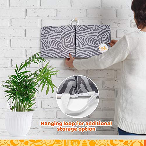 Bath Kneeler and Elbow Rest Set- 24" Extra Long, Bath Kneeling pad with Storage for Baby Bath Accessories, 1.5" Extra Thick Memory Foam, with 6 Strong Suction Cups to Hold arm Rest in Place. - Thumbnail 3