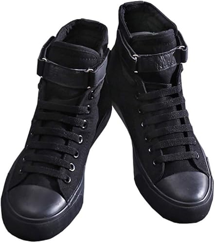 Amazon D Iizoo 6cmup 厚底シークレットシューズ キャンバスシューズ メンズ スニーカー ハイカット カジュアル 6センチアップ 背が高くなる靴 インヒール 運動靴 快適 通気 スニーカー
