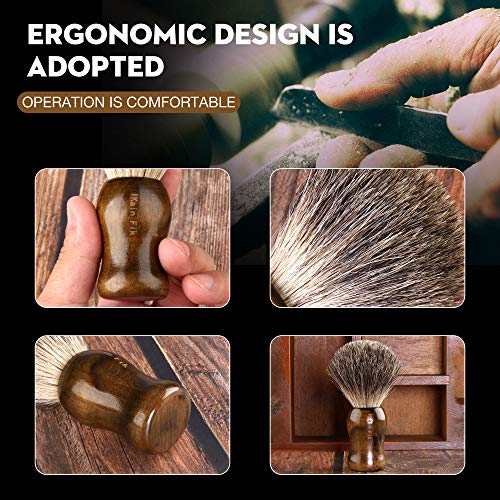 Updated 2020 Version Pure Badger Shaving Brush, Engineered for The Best