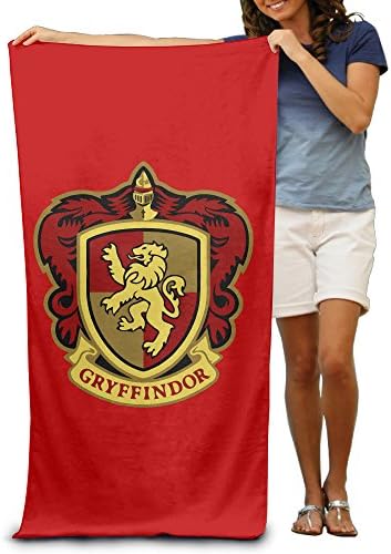 Fengziya Harry Potter Gryffindor Crest Bath / Beach Towel For Adults / 31.5'' 51.2''