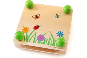 Bigjigs Toys, Wooden Flower Press, Wooden Toys, Flower Press for Children, Flower Press Kit, Flower Press, Arts and Crafts, Kids Crafts, Wooden Toys for 3 Year Olds