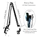Etubby Upgraded Microphone Suspension Boom Scissor Arm Stand Adjustable Studio Desktop Mic Clip Holder for Blue Yeti, Snowball & Other Microphones