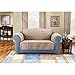 SureFit Quilted Loveseat Pet Throw/Slipcover, Taupe