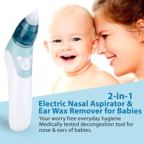 Baby Nasal Aspirator Electric Nose Suction Snot Booger Sucker Mucus
