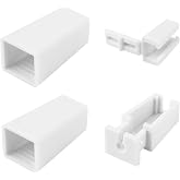 YXYYXY Cord Stop Housing and Knob Compatible with Hunter Douglas, Blinds Replacement Parts Fits Classic Duette Honeycomb Shades &amp; Applause Window Treatments (1 Piece Set，White)