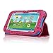 ACdream Sprout Channel Cubby 7 Case, Premium PU Standing Leather Cover Case for Sprout Channel Cubby 7 inch HD 16GB KidFriendly Tablet, Hot Pink Pattern