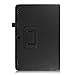 Fintie Case for Insignia Flex 10.1 Inch Tablet NS-P10A7100/NS-P10A8100, Slim Fit Premium Vegan Leather Folio Cover with Stylus Holder, Black