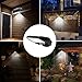 Solar Lights Outdoor, EMIUP Super Bright 30 LED Solar Motion Sensor Security Lights, Waterproof Wireless for Driveway Garden Wall Deck Yard Patio Stairway (30 LED, 1 PACK)