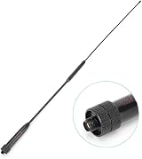 Goshyda RH901S Black Aluminium Dual Band Antenna 144/430/900MHz SMA Female for view 7