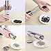 Stainless Steel Salt Grinder- Clear Acrylic Body - 2 in 1 Dual Action Salt & Pepper Shaker …