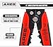 ARES 70048-8-Inch Self-Adjusting Wire Stripping Tool and Cutter with Crimper - Strip 10-24AWG Wire while Crimping Insulated and Non-Insulated Terminals