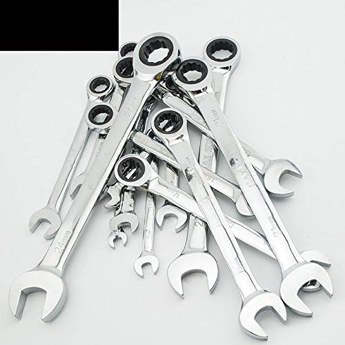 Ratchet Combination Metric Wrench Set Fine Tooth Gear Ring Torque And Socket Wrench Set Nut Tools For Repair A Set Of Wrench 16mm