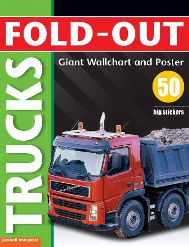 Fold-Out Trucks (Fold-Out Poster Sticker Book)