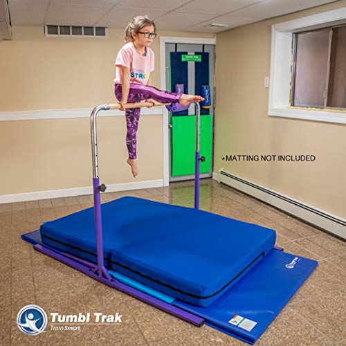 Tumbl Trak Gymnastics Adjustable Height Horizontal Training Home Jr Kip