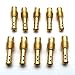 YunShuo 10 Pack Pilot Slow Jet Injector Nozzle 8 Bleed Holes for MIKUNI VM/TM/TMX Carburetor 15-37.5 15 17.5 20 22.5 25 27.5 30 32.5 35 37.5