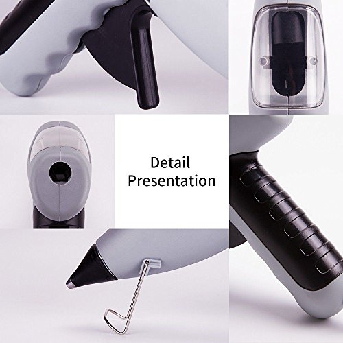 image for Maxwel Manufacturing Hot Glue Gun Mini Kit - UL Listed Anti Drip Glue 