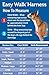 PetSafe Easy Walk No-Pull Dog Harness - The Ultimate Harness to Help Stop Pulling - Take Control & Teach Better Leash Manners - Helps Prevent Pets Pulling on Walks, Medium, Royal Blue/Navy Blue