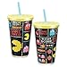 Vandor PAC-MAN 18 Ounce Acrylic Travel Cup, Multicolored