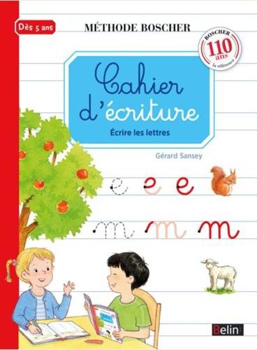 D.O.W.N.L.O.A.D Methode Boscher - Cahier d'écriture : Ecrire les lettres (French Edition)<br />[P.D.F]