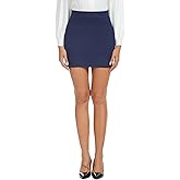 iChosy Women's Stretchy High Waist Bodycon Pencil Mini Skirt 17 inch